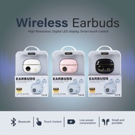 Gjby EARBUDS Bluetooth 5.3 Wireless Earphone High Quality Waterproof Headphone With Mic