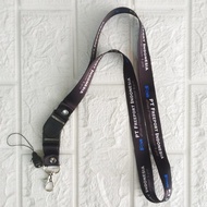 Lanyard Tali Gantungan ID Card PT. FREEPORT INDONESIA Free Strap Flashdisk/HP