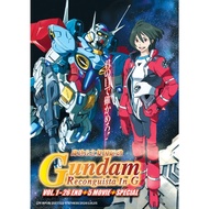 GUNDAM RECONGUISTA IN G (VOL.1-26END) + 5 MOVIE + SPECIAL DVD + EXTRAL GIFT