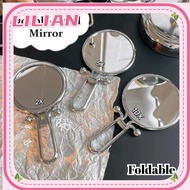 5x Magnified Folding Mirror Double-sided Portable Mirror 360 Rotation Handheld Makeup Mirror