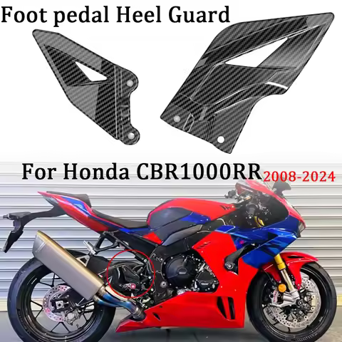 For Honda CBR1000RR CBR 1000RR CBR1000 RR 2008-2024 Motorcycle Accessories foot wing heel pedal prot