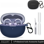 Case Cover for 1 More Ear Clip S20 Wireless Earbuds, Protective Silicone Case Cover + Cleaning Kit