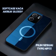 HP Glossy Glass Softcase for Oppo A5x Phone - Oppo Phone Case - Oppo A5x Case (GM 001)