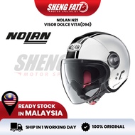 NOLAN N21 VISOR DOLCE VITA (094) Full Face Helmet Motor Topi Keledar Keselamatan Full Face Original 