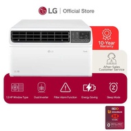 LG 1.3 HP Window Type Aircon La130gc2 | Dual Inverter Compressor, 70% Energy Saving, Fast Cooling,