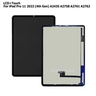 For iPad Pro 11 2022 A2435 A2758 A2761 A2762 A2759 LCD Display Touch Screen Panel Assembly Replaceme