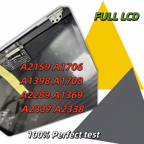 WOJO LCD Screen Display Assembly For Macbook Air Pro A2337 A2338 A2159 A1706 A1398 A1708 A2289 A1369