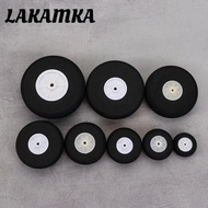 LAKAMKA RC Airplane Replacement Black EVA Sponge Accessories Wheel Hub