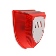 Breao Solar Motion Sensor Alarm Waterproof Outdoor Siren Alarm Solar Sirena Sounds 129db Wireless Mo