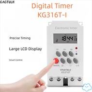 CACTULH Digital Timer, 12V 110V Timer Switch, Portable 220V LED Display Relay Electrical Device Time