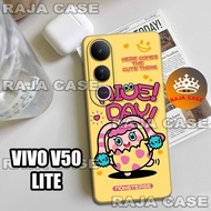 HP Rc10/ Rubber Softcase VIVO V50 LITE - Girl Motif - Case VIVO V50 LITEhp - VIVO V50 LITE Casing - 