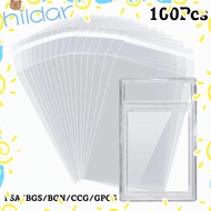 HLAR 100 Sheets PSA BGS Slab Sleeve, Transparent Strong PSA BGS Card Brick Film,  Durable Waterproof