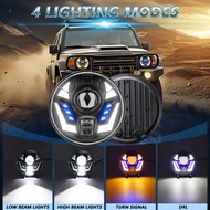Universal 7 Inch Car Headlamp Led  Round Wrangler Headlight 7 Inch Headlamp Super Bright 200W 20000L