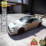 Diecast Car Nissan GT-R R35 Liberty Walk CSR2 LBWK Scale 1:24