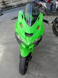 ชิวหน้านินจา400ครอบหน้าทรงzx10 (ตรงรุ่นninja400)