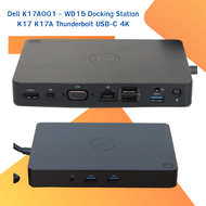 เดล Dell K17A001 - WD15 Docking Station K17 K17A Thunderbolt USB-C 4K ด๊อกกิ้ง ไม่รวม Adapter