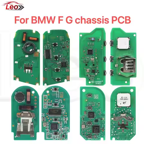 Leo For BMW F G U chassis PCB 315/433/868MHz 49chip PCF7945 For BMW FEM BDC CAS4 CAS4+ 1 3 5 7 Serie