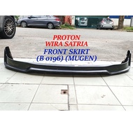 B0196 PROTON WIRA SATRIA FRONT SKIRT BODYKIT PROTON WIRA SATRIA DEPAN SKIRT DEPAN BODYKIT (MUGEN)