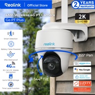 Reolink Go PT Plus : Time Lapse 4G LTE Cellular Security Camera Outdoor 5MP No WiFi Security Camera 