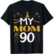 My Mom Is 90 90Th Birthday 1935 90 Years Old Mother Mommy T-Shirt