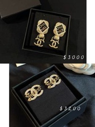 Chanel 雙C耳環