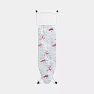 BRABANTIA Ironing Board B 124 x 38cm for Steam Generator Botanical White Frame