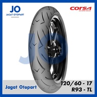 Corsa Platinum R93 120/60-17 Tubeless Sport Motorcycle Tire