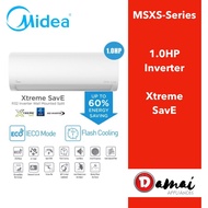 Midea R32 Inverter Air Conditioner 1.0HP/1.5HP | MSXS-10CRDN8 MSXS-13CRDN8