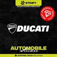 Ducati 02  Vinyl Stickers | Sticker | Kereta | Motor | Helmet | Basikal | Decoration