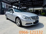 2011 Benz E350 Coupe Avantgarde 一手車 原鈑件 銀色 跑12.6萬 