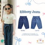 LIBBY Jeans Ribbony Jeans for Baby & Girls Ages 9 Months - 14 Years ASOKA