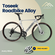 TOSEEK  ROAD BIKE / GRAVEL BIKE ALLOY FRAME 700c RB Aero Dynamic Hollowtech Crankset Aluminum Outdoo