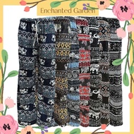 [OOTD] Thailand Pant Thailand Batik Elephant Cotton Unisex Women Men Long Pant Thailand Batik Gajah 