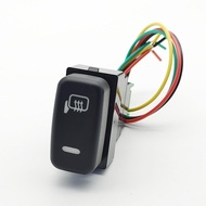 1Pc For Mitsubishi Pajero V73 V93 Lancer Outlander ASX L200 RED LED key switch fog light daytime run