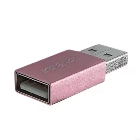 USB Data Blocker USB Charging Adapter with Highly Power Supports, 5V/3A Compatible for Various USB G