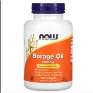 Now Foods Borage Oil GLA 1000 mg 120 Softgels