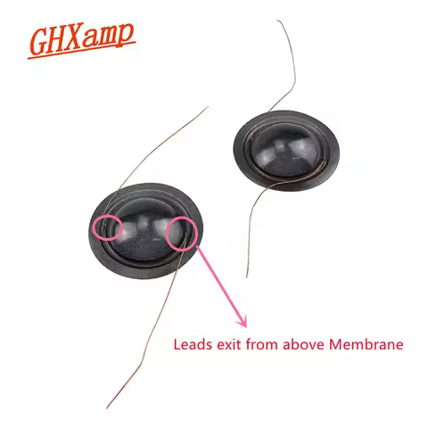 GHXAMP 28mm Dome Tweeter Translucent Voice Coil For Dynaudio Hivi Morel etc. Speaker treble repairs 