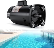 B2853 1 HP 3450 RPM Swimming Pool Pump Motor – 230/115V, 56Y Frame, PSC, ODP, Square Flange (B2853 R