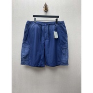 1: 1 Original Label AAA+BL 25ss Summer Artwork Blue Fading Tooling Multi-pocket Casual Shorts Unisex