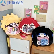 JEROMY Uzumaki Naruto Bag, Big Mouth Kawaii Uchiha Sasuke Itabag, Creative Transparent Large Capacit