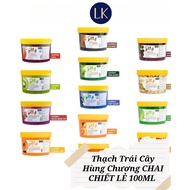 Hung Chuong Fruit Jelly 100ML RETAIL BOTTLE (Jelly, Fruit Jelly, Jelly Jelly, Milk Tea Topping)
