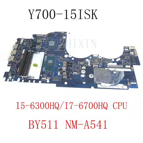 For Lenovo Y700-15ISK Laptop Motherboard With i5-6300HQ i7-6700HQ CPU GTX960M 2G/4G GPU FRU: 5B20K28