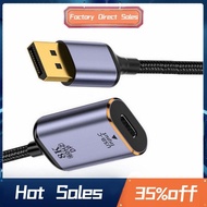 USB-C to Displayport Adapter Converter USB-C Type C Female Source to Displayport 1.4 Sink HDTV Cable