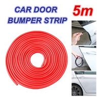 屯京 - 白色 汽車車門邊防撞條 車用隱形防刮裝飾膠條 車身防擦條 防磕碰保護貼 5米