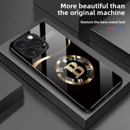 3 in1 Light Luxury Letter B Case For Vivo Y77 Y77E Y50 Y51 2020 Y52S Y7S Y70S Y72 Y73S Y76S Anti-kno