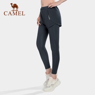 Camel Women Fitness Pants Running Quick-drying Hip-lifting Tight Yoga Pants