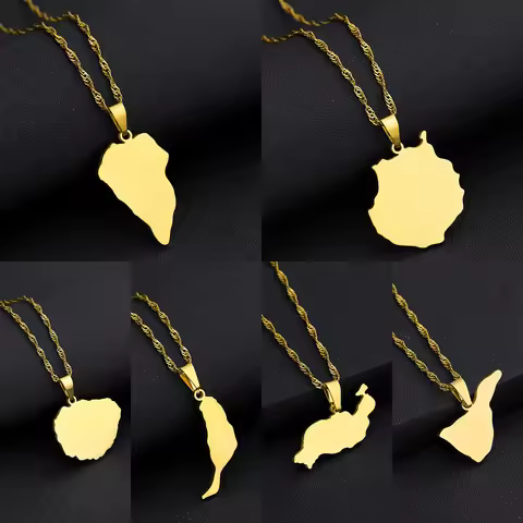 SONYA Spain Canary Islands Tenerife/Gran Canaria/Fuerteventura/La Palma/Lanzarote Pendant Necklaces 