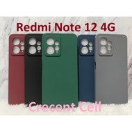 Cre Soft Case Silicone Redmi Note 12 4G Redmi Note 12 Pro 4G Redmi Note 12 Pro 5G Redmi Note 12s Slim Matte Silicone Sandstone