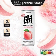 Chi Forest 元气森林 Sparkling Water Sugar Free Soda Drinks White Peach Cans 330ml [Genki Forest]