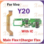 For Vivo Y20 / Y20i / Y20S / Y12s / Y12a  Charging Port Flex Cable – USB Dock Connector & Motherboar